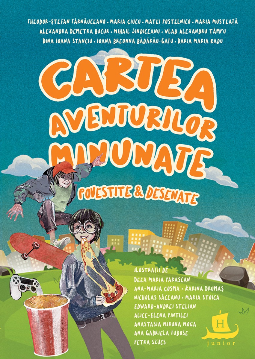 Cartea aventurilor minunate povestite si desenate