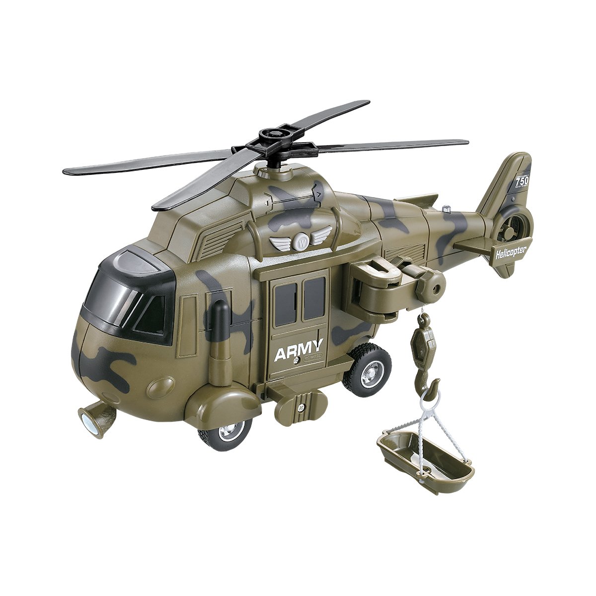 Elicopter militar cu lumini si sunete Cool Machines