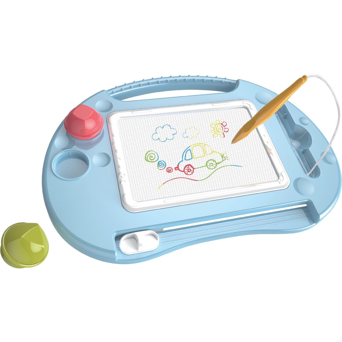 Tabla magnetica pentru desen Micul Artist, Albastru