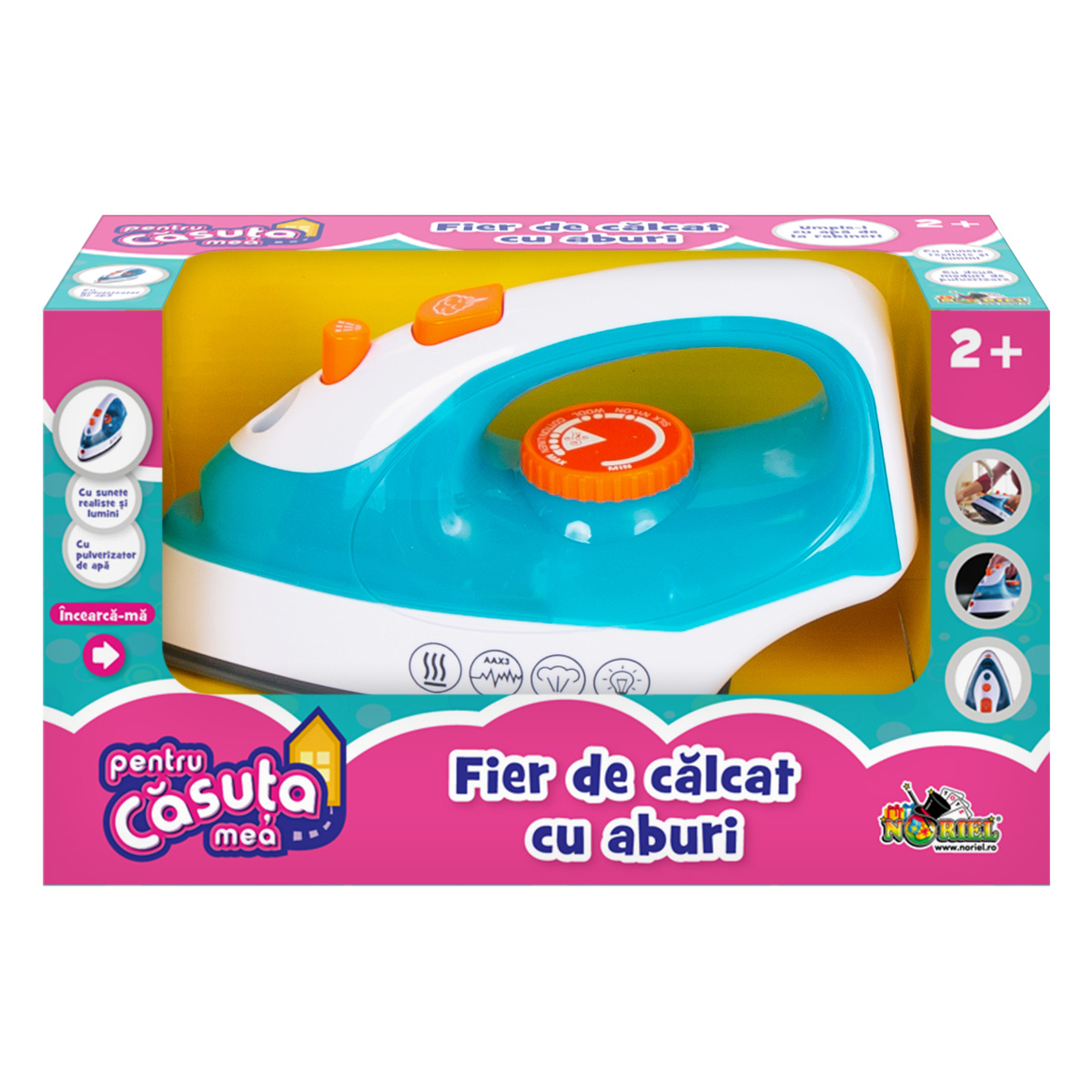 Jucarie Pentru casuta mea, Fier de calcat cu aburi