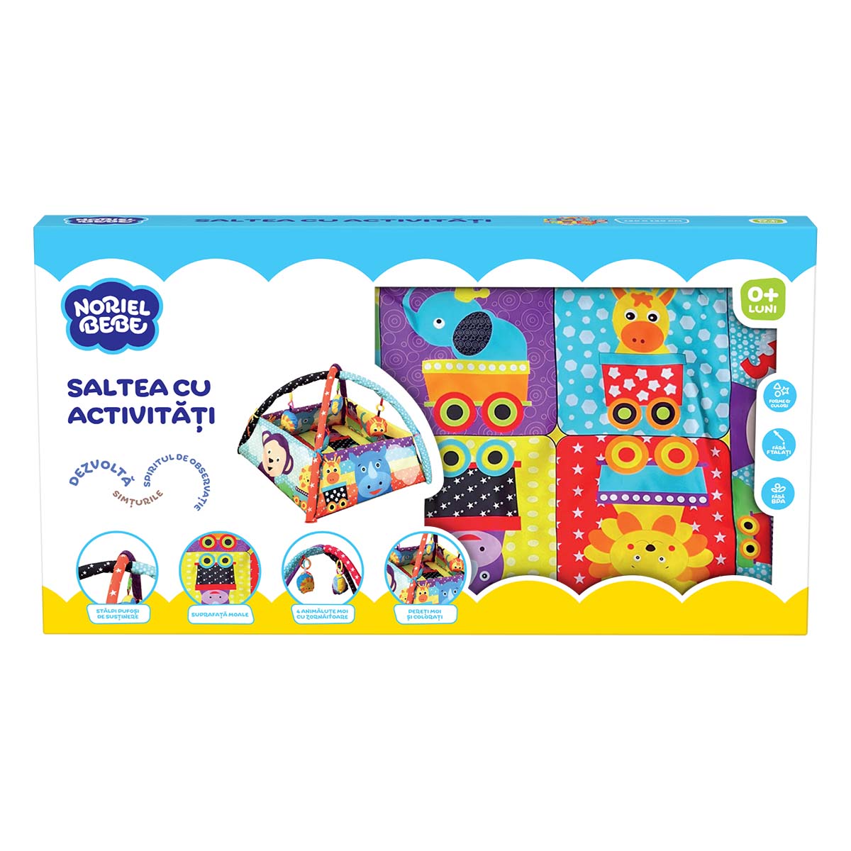 Saltea colorata cu activitati, Noriel Bebe