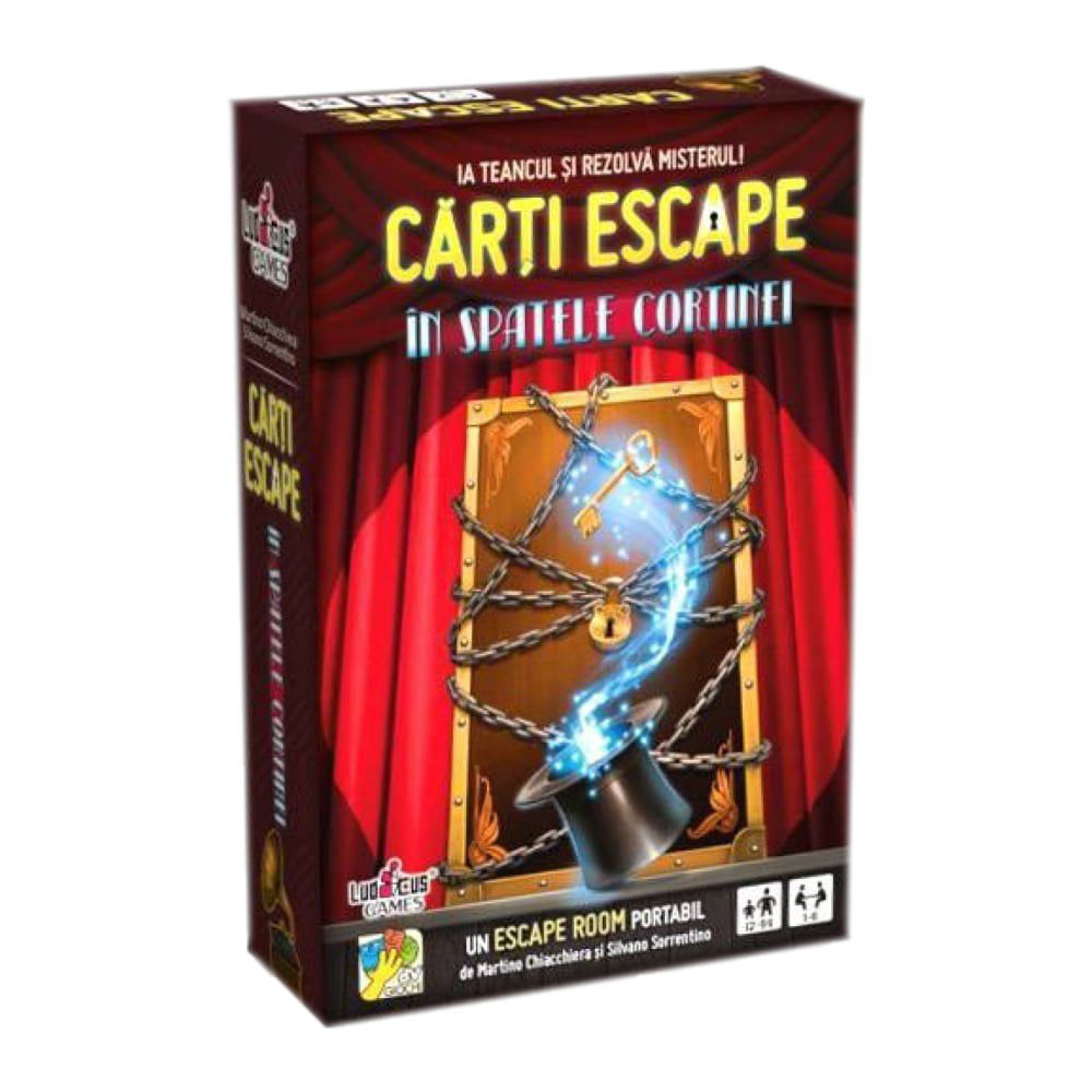 Joc Carti Escape In spatele cortinei