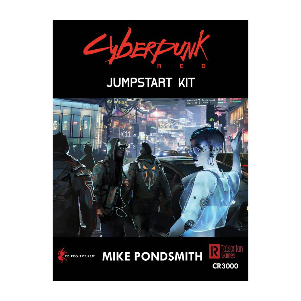 Joc Cyberpunk Red RPG Jumpstart Kit Boxed Set