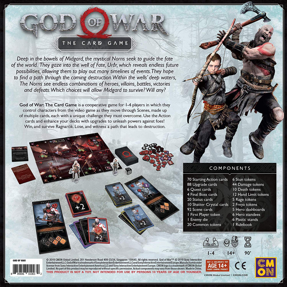 Joc God of War The Card Game - imagine 2
