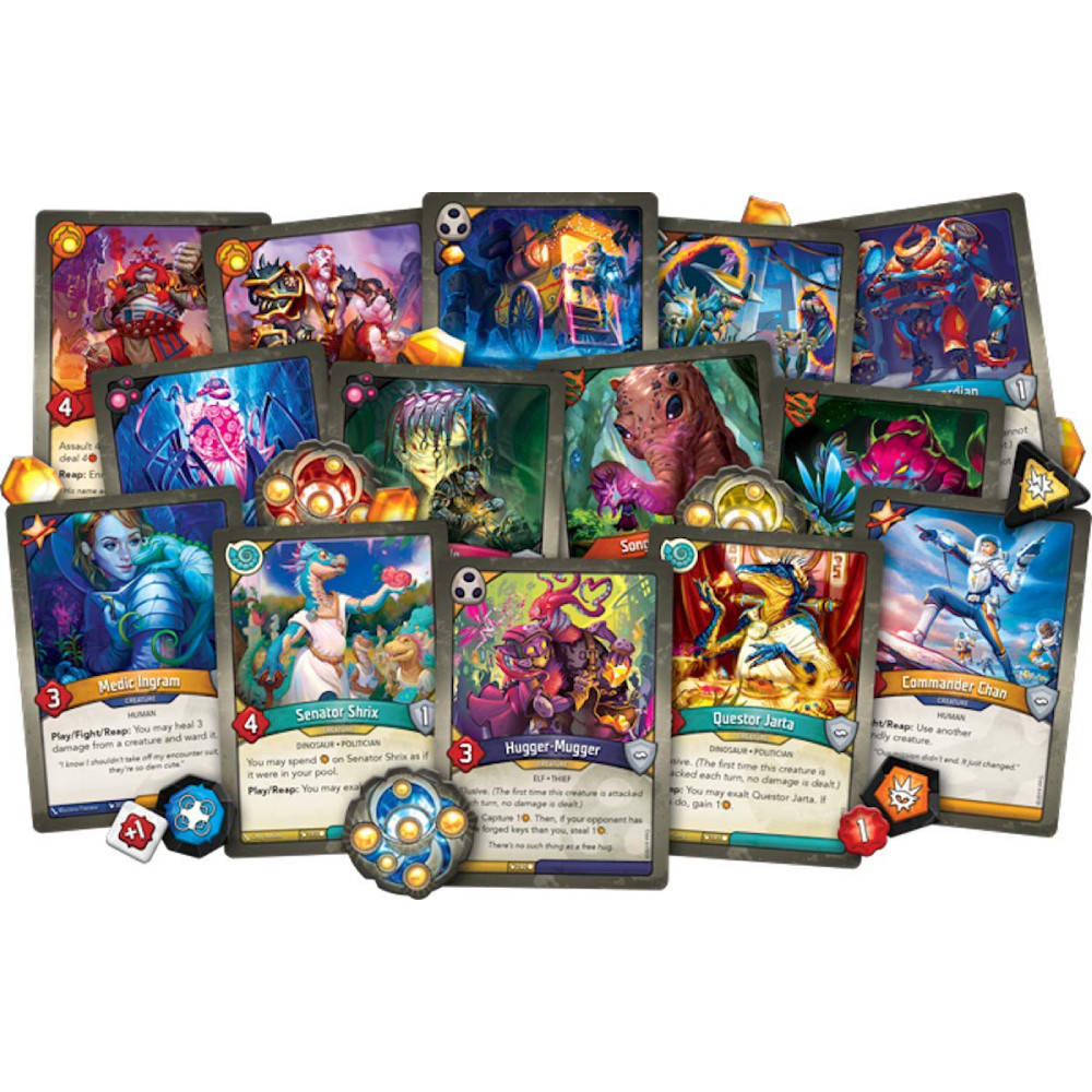 Joc KeyForge Worlds Collide Starter Set 2 Jucatori - imagine 3