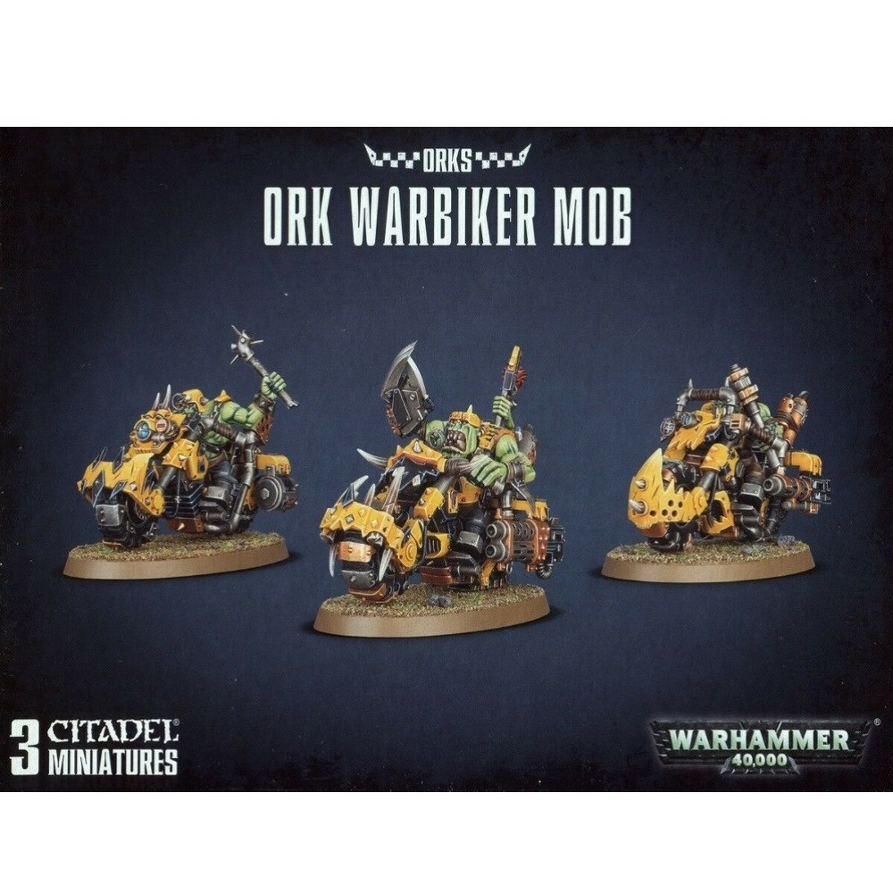Joc Warhammer 40000 Ork Warbiker Mob