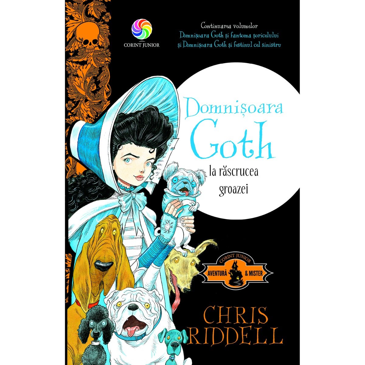 Carte Editura Corint, Domnisoara Goth la rascrucea groazei, Chris Riddell
