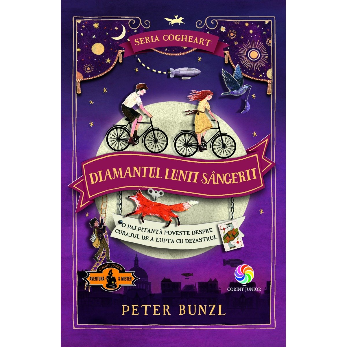 Carte Editura Corint, Cogheart vol.II Diamantul lunii sangerii, Peter Bunzl