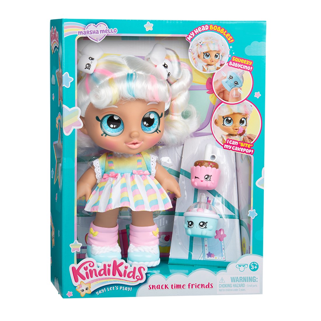 Papusa cu accesorii Kindi Kids, Marsha Mello