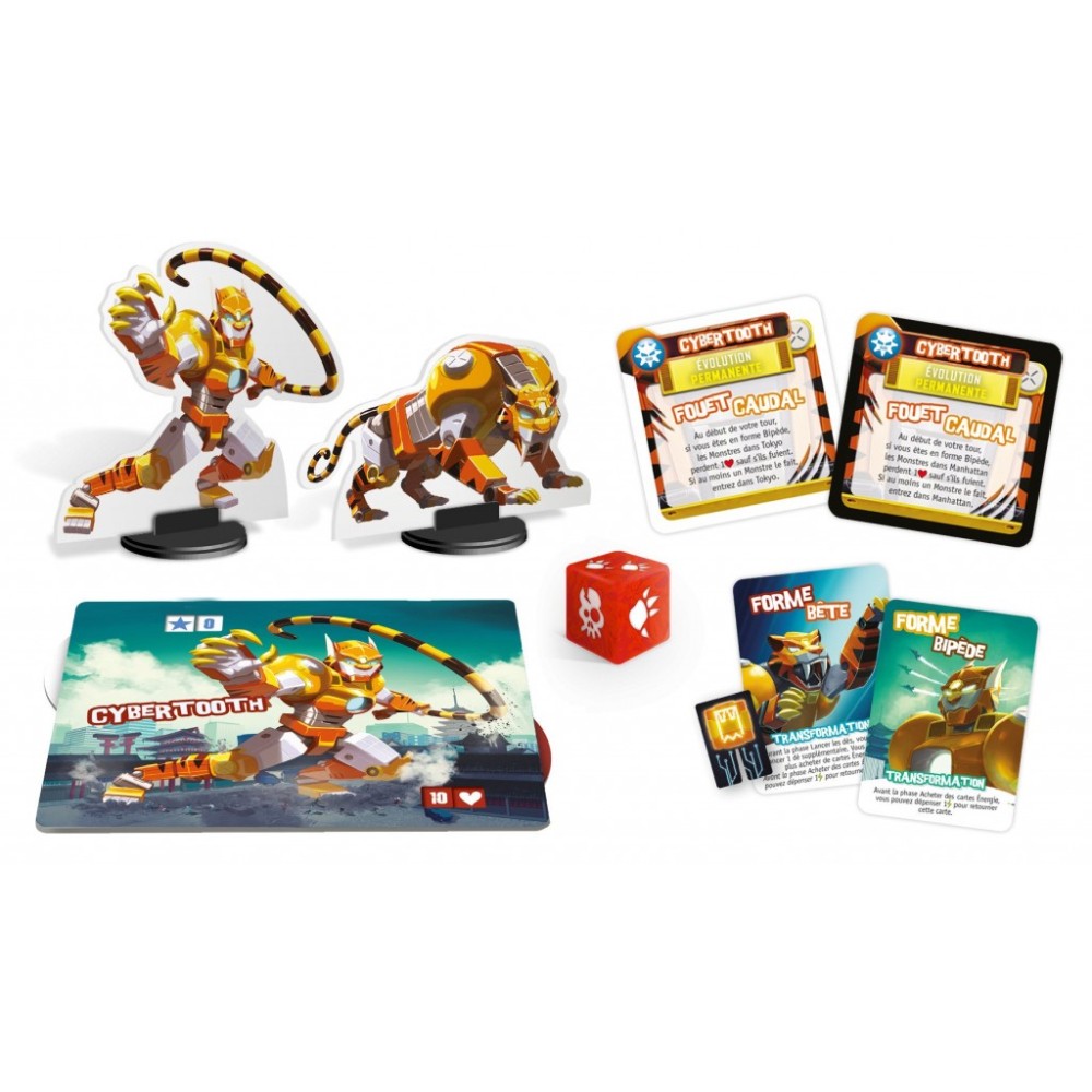 King of Tokyo & King of New York Monster Pack - Cyber Tooth - imagine 2