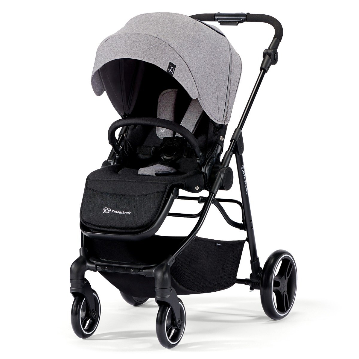 Carucior sport Kinderkraft Vesto, pliabil, Gri