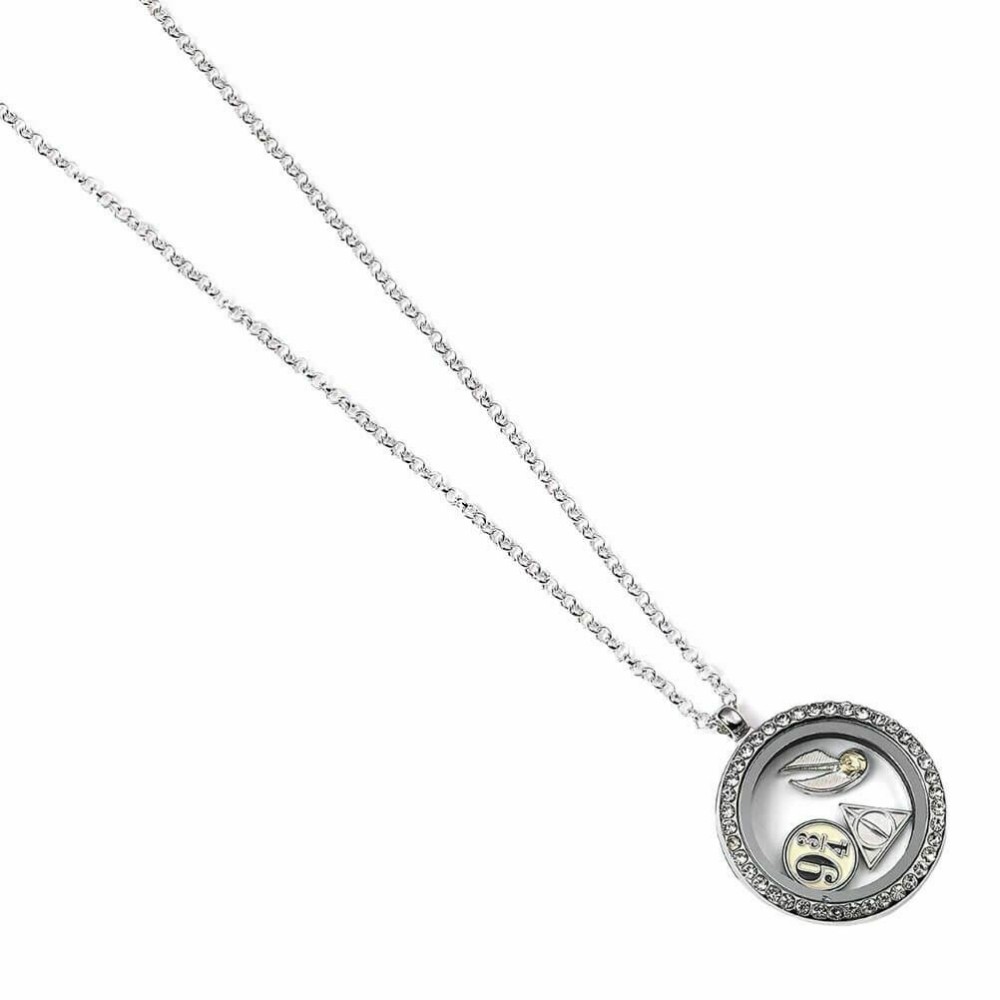 Lantisor si Pandantiv cu 3 Talismane Harry Potter Floating Charm