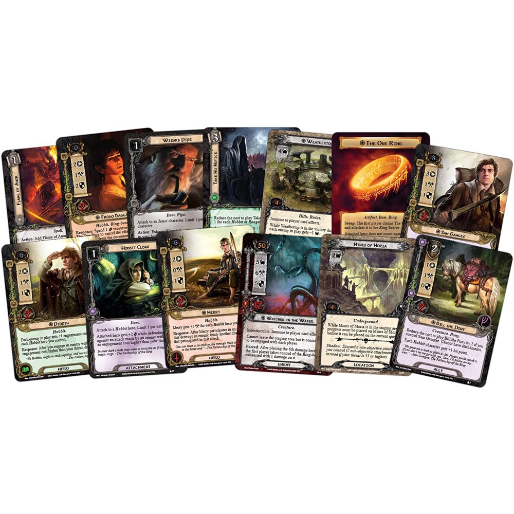 Lord of the Rings LCG - Fellowship of the Ring Saga - imagine 2