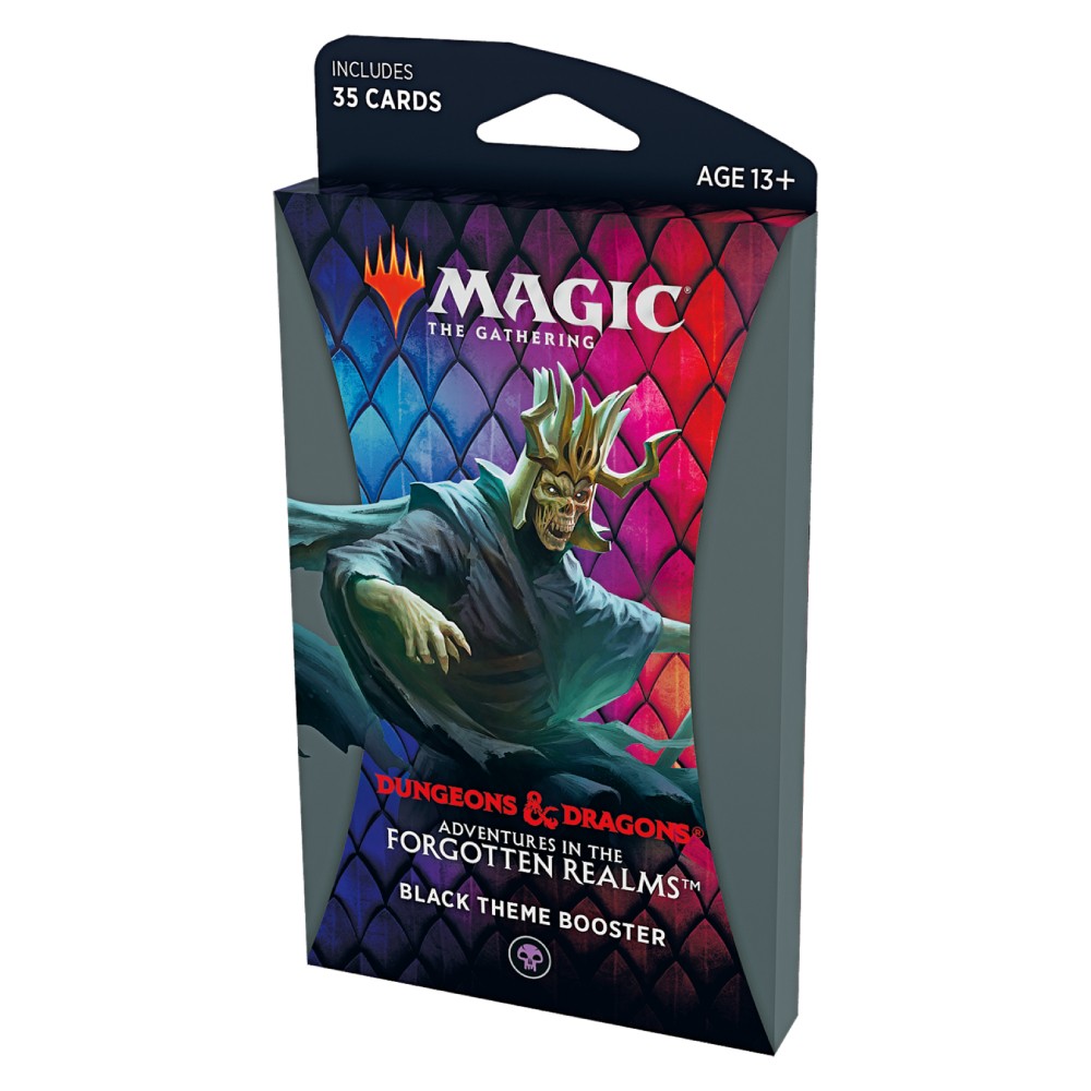 Magic the Gathering - Adventures in the Forgotten Realms - Black Theme Booster