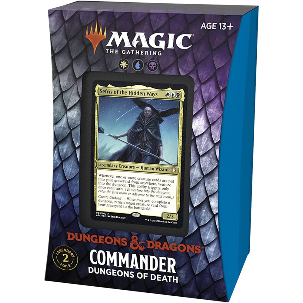 Magic the Gathering - Adventures in the Forgotten Realms Commander Deck – Dungeons of Death