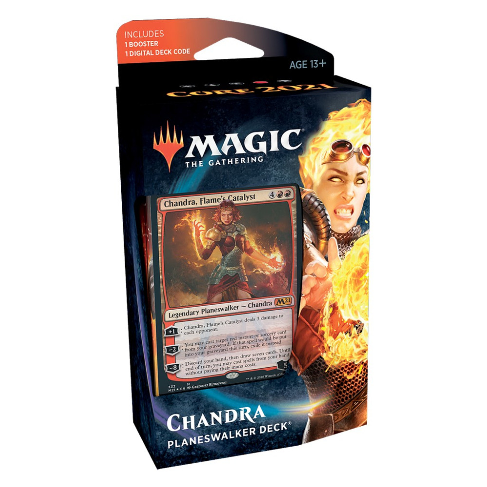 Magic the Gathering Core Set 2021 Planeswalker Deck Chandra