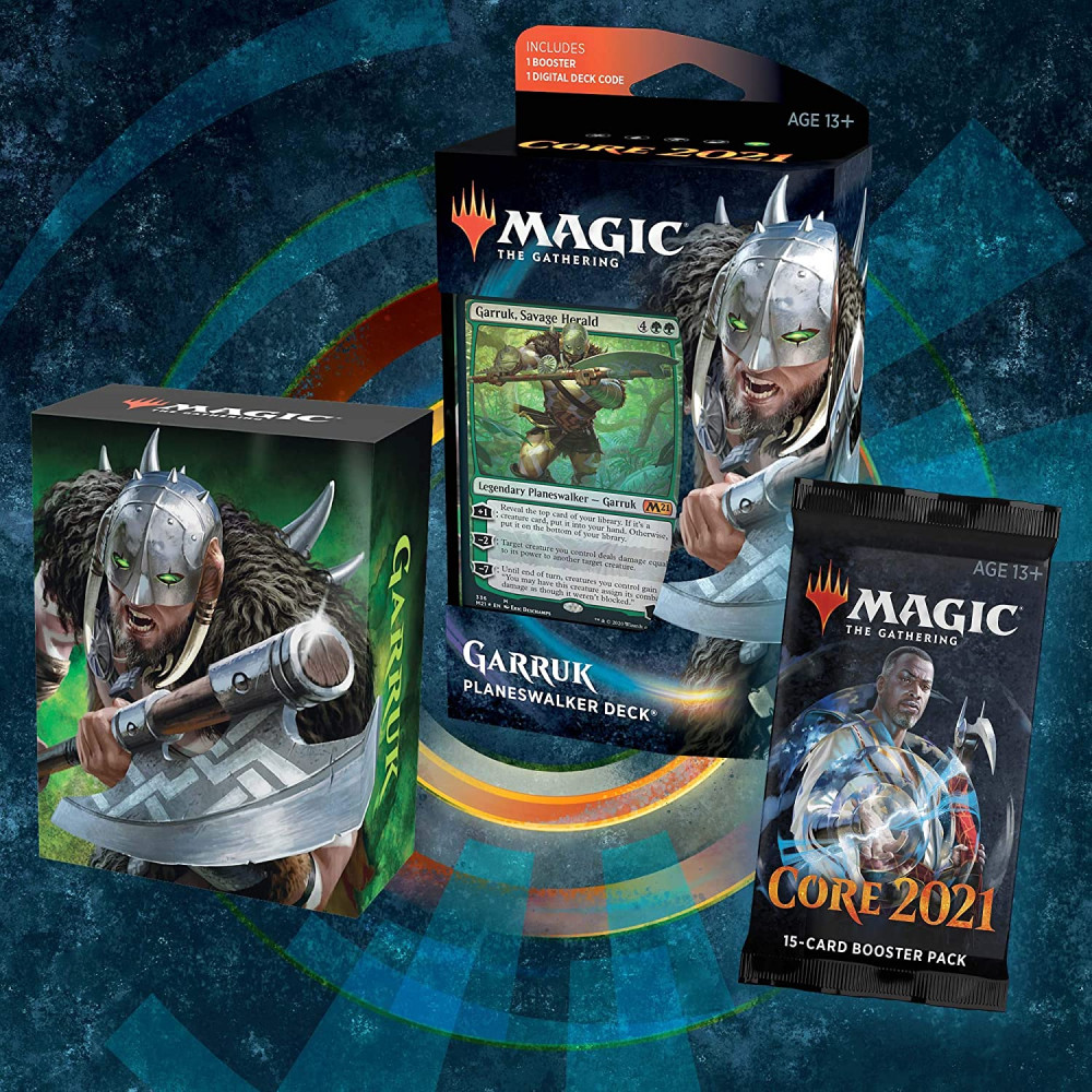 Magic the Gathering Core Set 2021 Planeswalker Deck Garruk - imagine 2