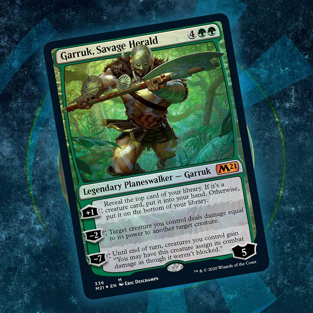 Magic the Gathering Core Set 2021 Planeswalker Deck Garruk - imagine 3