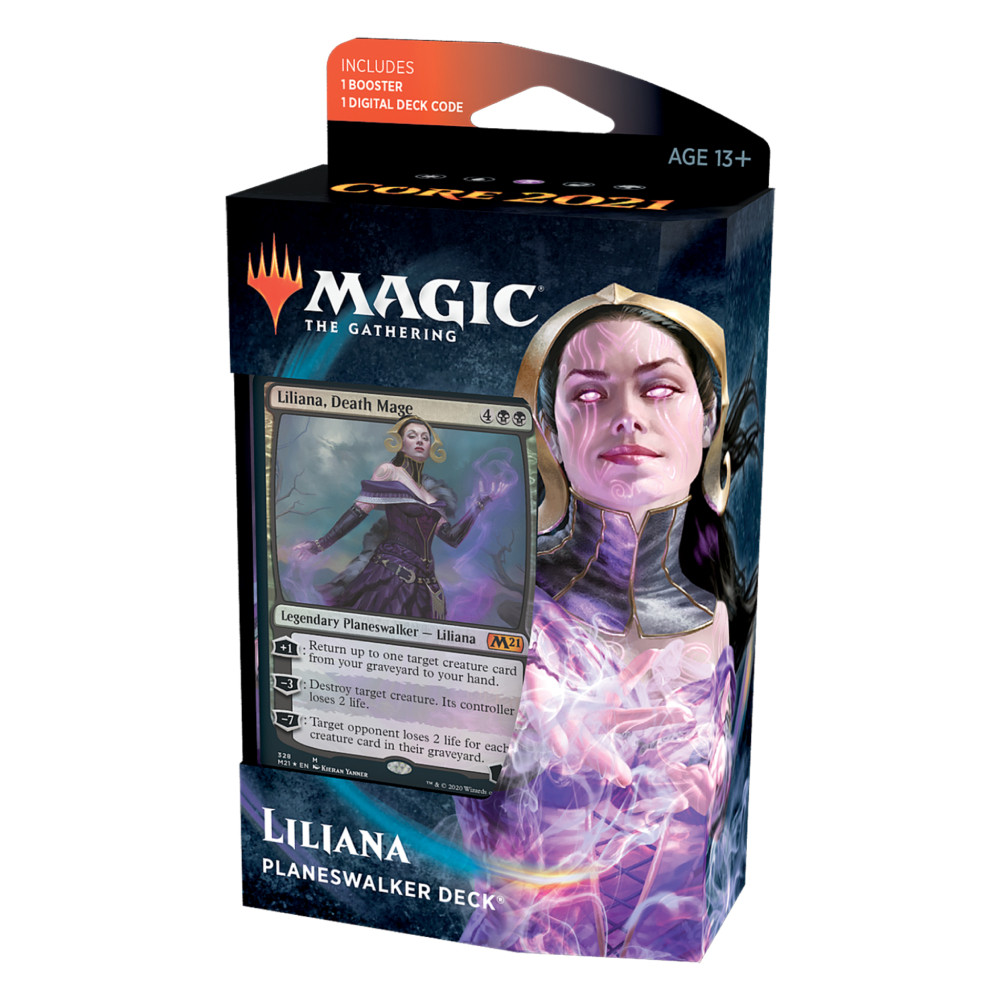 Magic the Gathering Core Set 2021 Planeswalker Deck Liliana