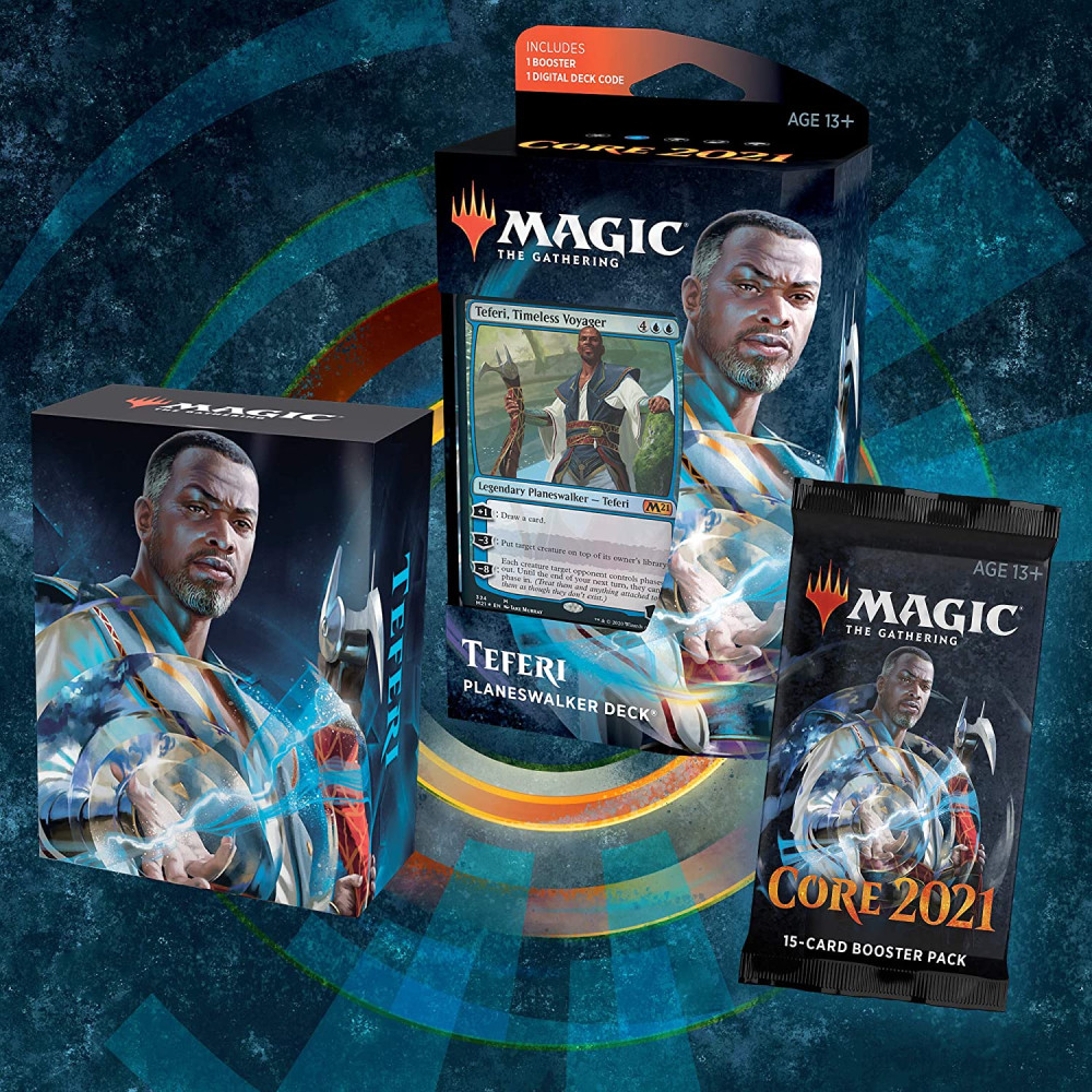 Magic the Gathering Core Set 2021 Planeswalker Deck Teferi - imagine 2