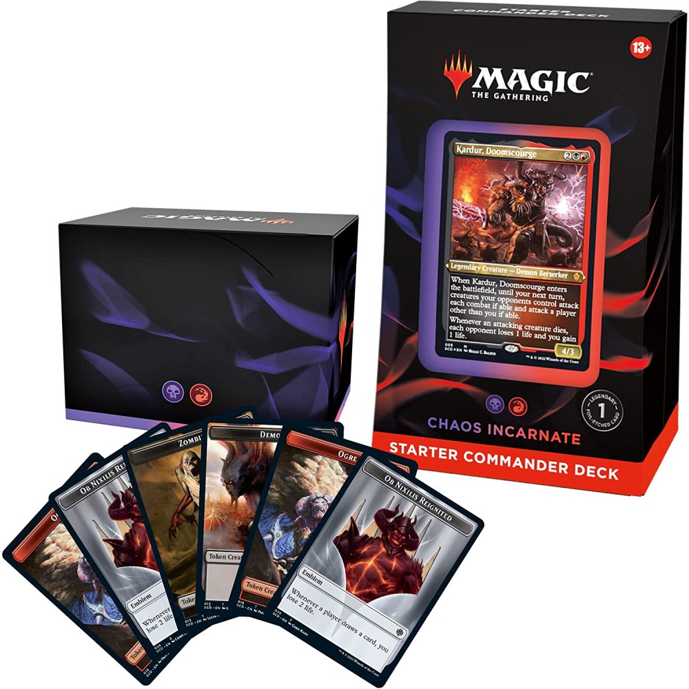 Magic the Gathering - Evergreen Starter Commander - Chaos Incarnate - imagine 2