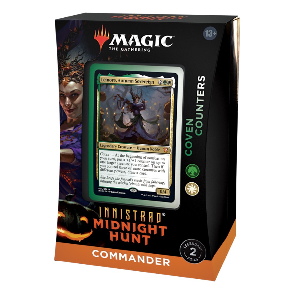 Magic the Gathering - Innistrad Midnight Hunt - Commander Deck - Coven Counters