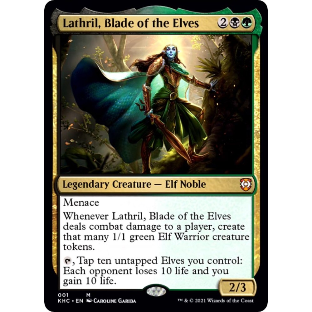 Magic the Gathering Kaldheim Commander Deck Elven Empire - imagine 2