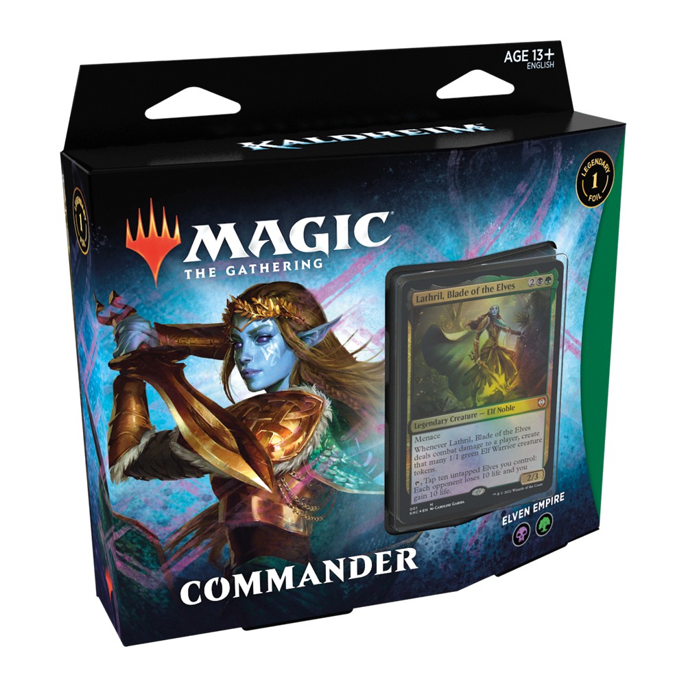 Magic the Gathering Kaldheim Commander Deck Elven Empire