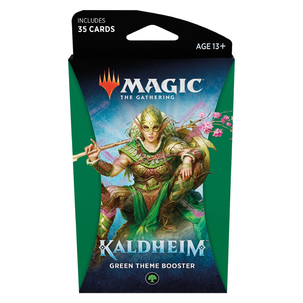 Magic the Gathering Kaldheim Theme Booster Green