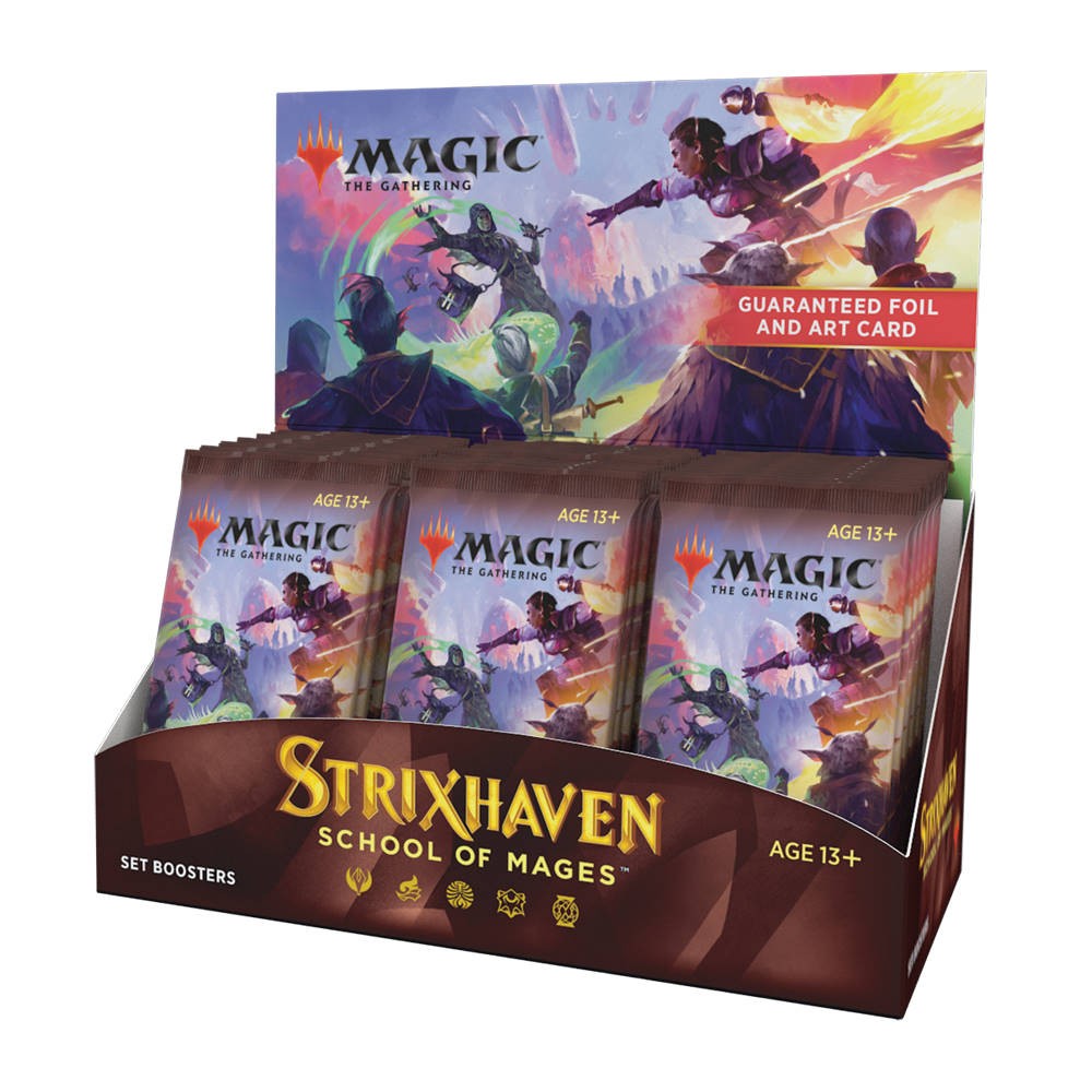 Magic the Gathering Strixhaven School of Mages Set Booster Display