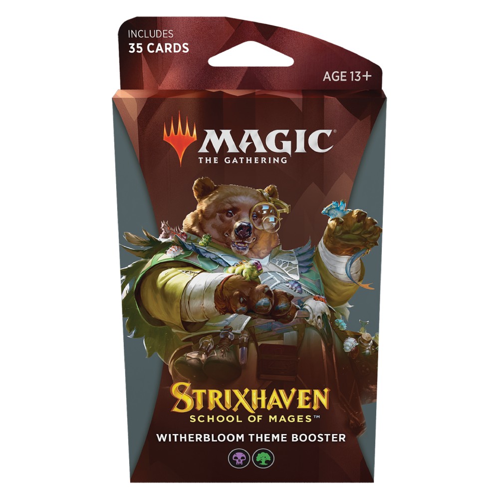 Magic the Gathering - Strixhaven School of Mages Theme Booster - Witherbloom