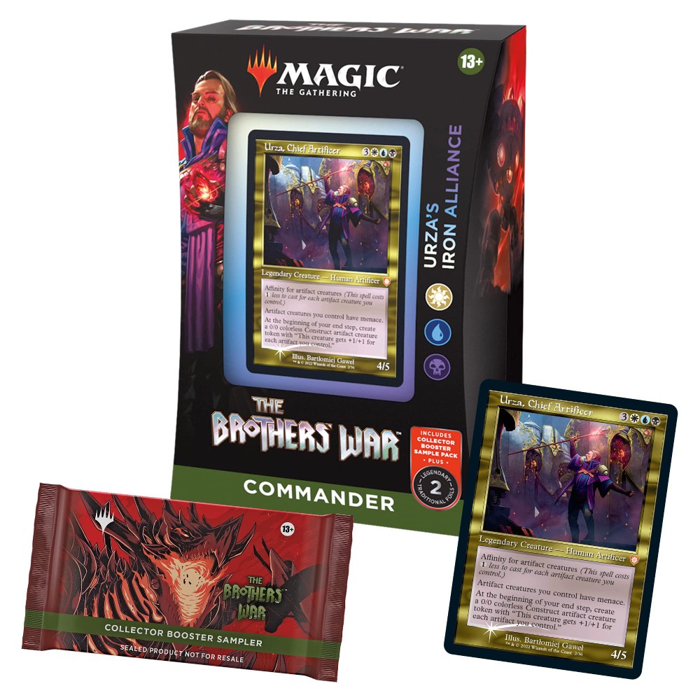 Magic the Gathering - The Brothers War Commander Deck - Urza's Iron Alliance - imagine 2