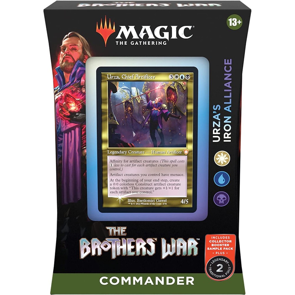Magic the Gathering - The Brothers War Commander Deck - Urza's Iron Alliance