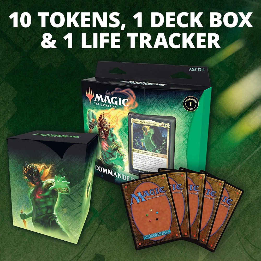 Magic the Gathering Zendikar Rising Commander Deck Lands Wrath - imagine 2