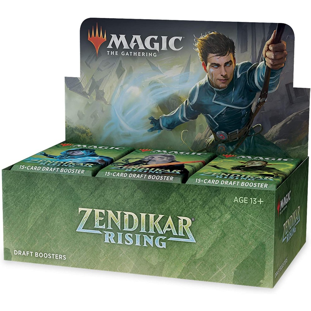 Magic the Gathering Zendikar Rising Draft Booster Box