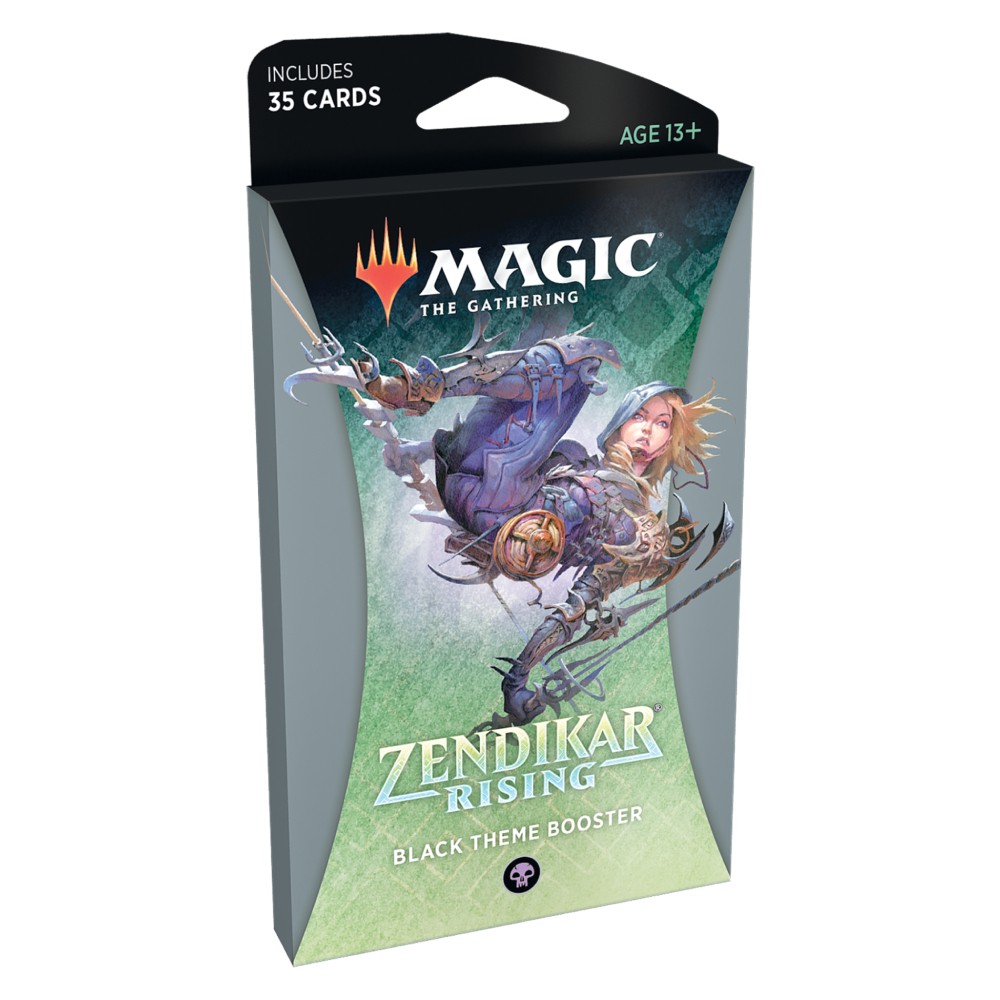 Magic the Gathering Zendikar Rising Theme Booster Black