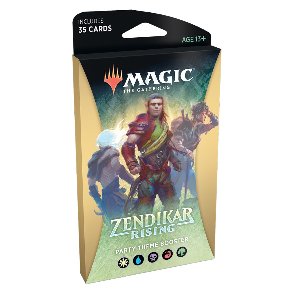 Magic the Gathering Zendikar Rising Theme Booster Party