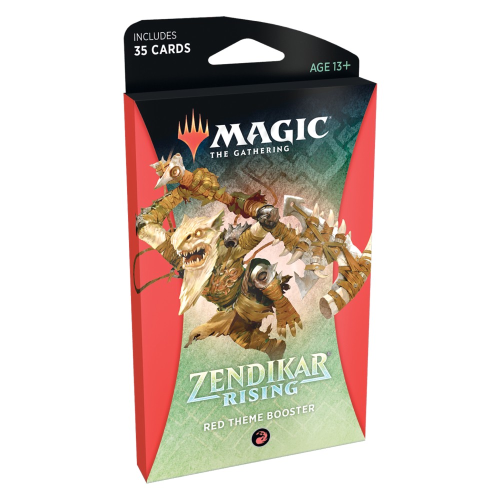 Magic the Gathering Zendikar Rising Theme Booster Red