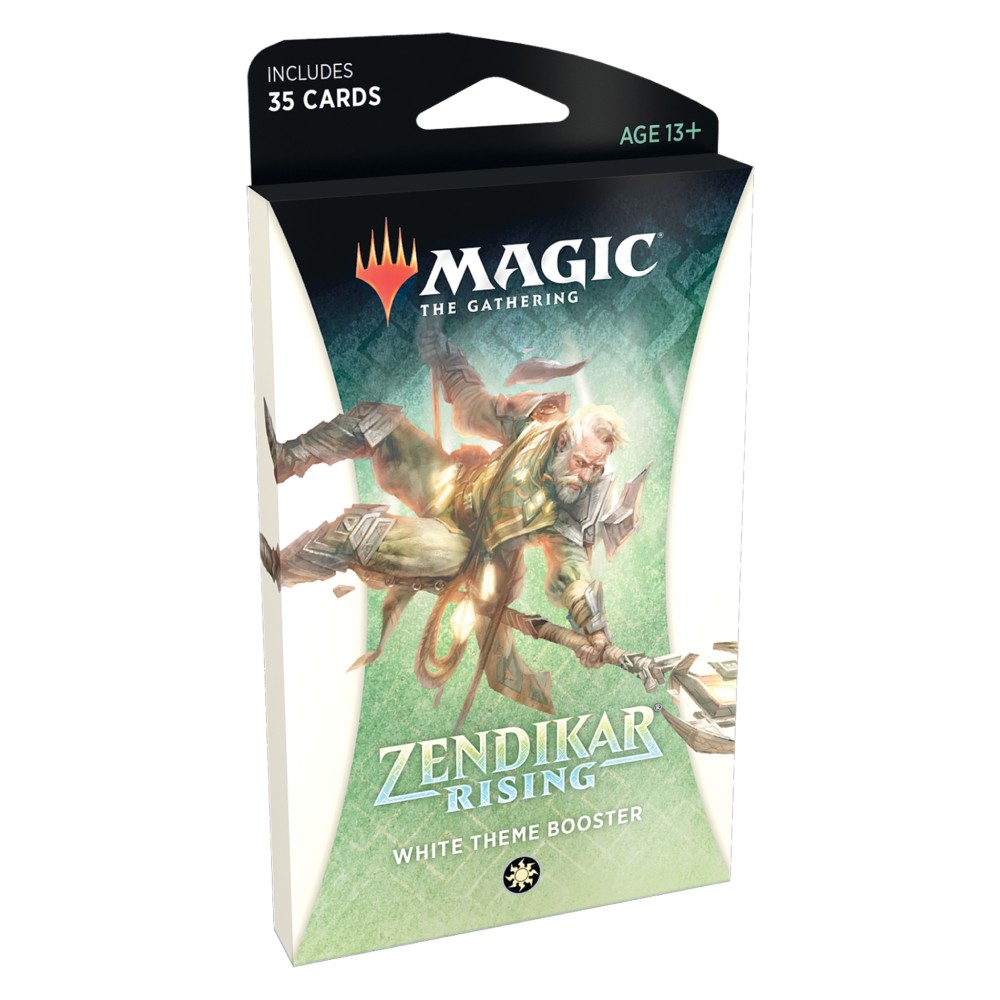 Magic the Gathering Zendikar Rising Theme Booster White