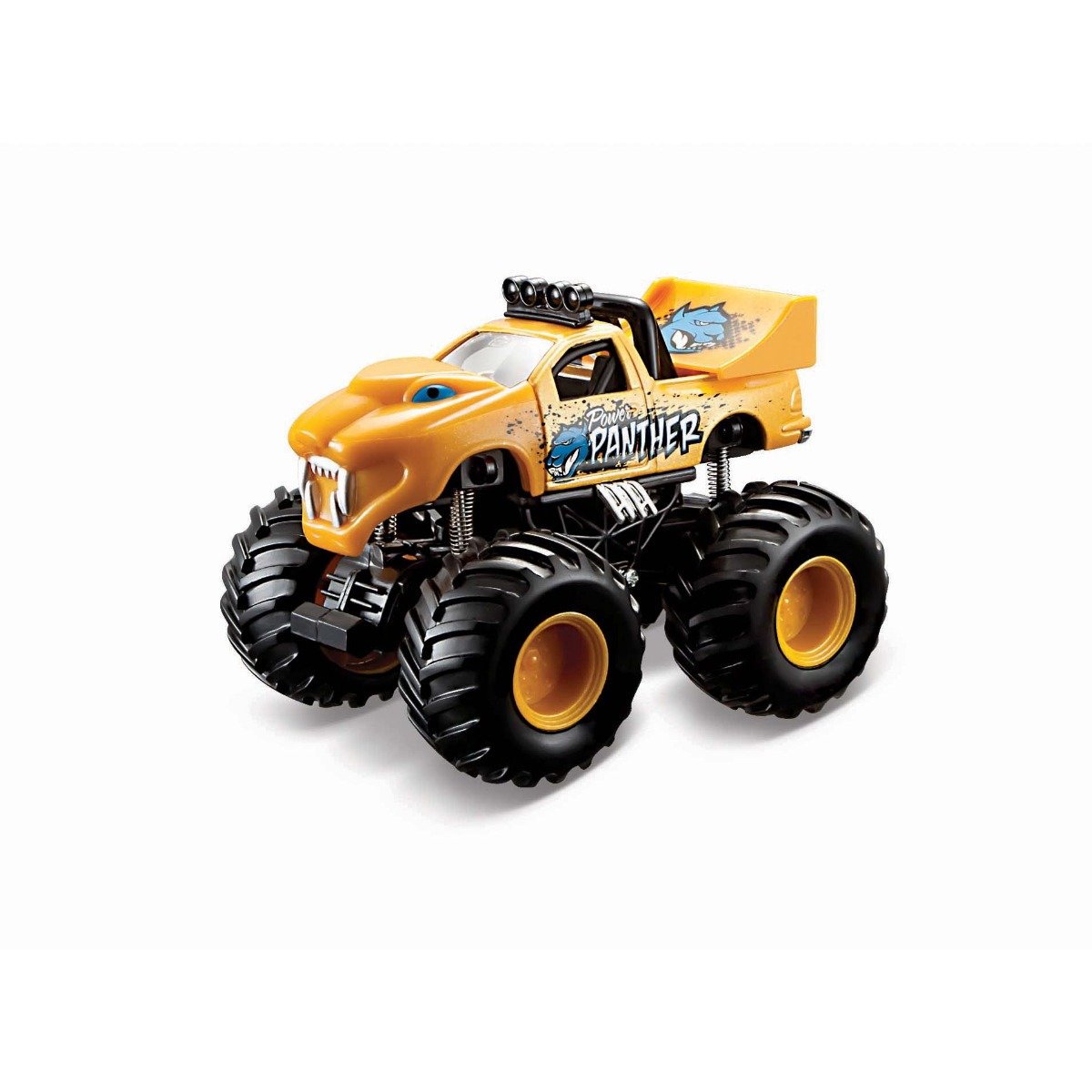 Masinuta Maisto Fresh Metal Earth Shockers, Met Galben