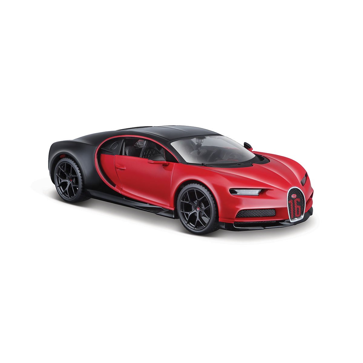 Masinuta Maisto Bugatti Chiron Sport, 1:24, Rosu