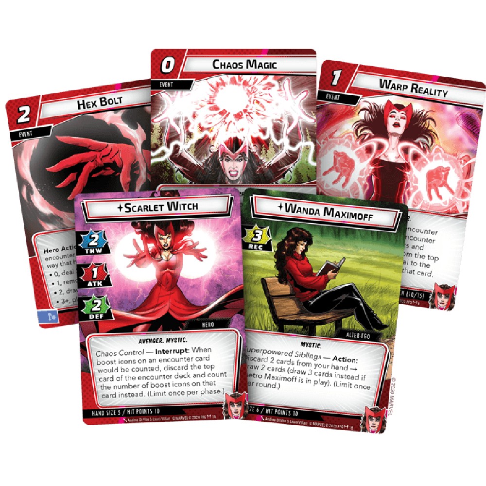 Marvel Champions Scarlet Witch Hero Pack - imagine 3