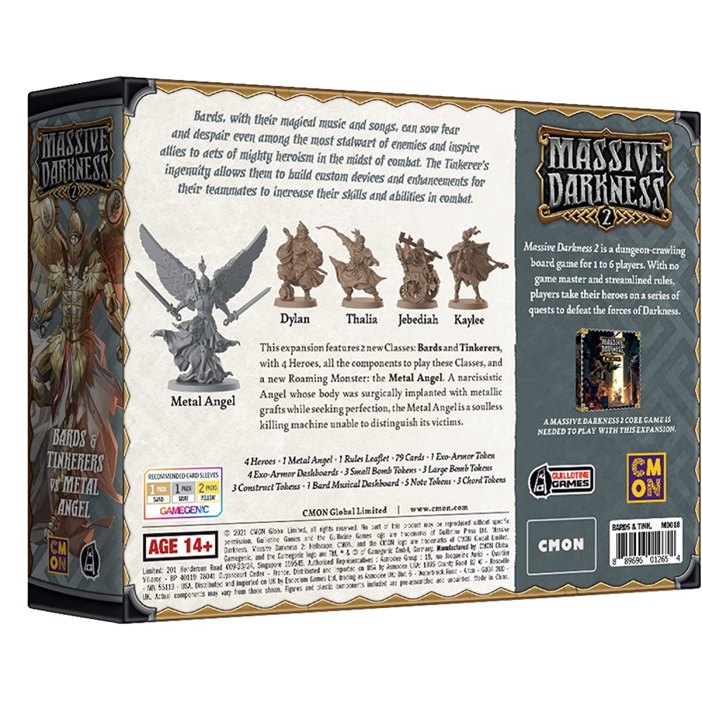 Massive Darkness 2 - Bards and Tinkerers vs Metal Angel - imagine 6