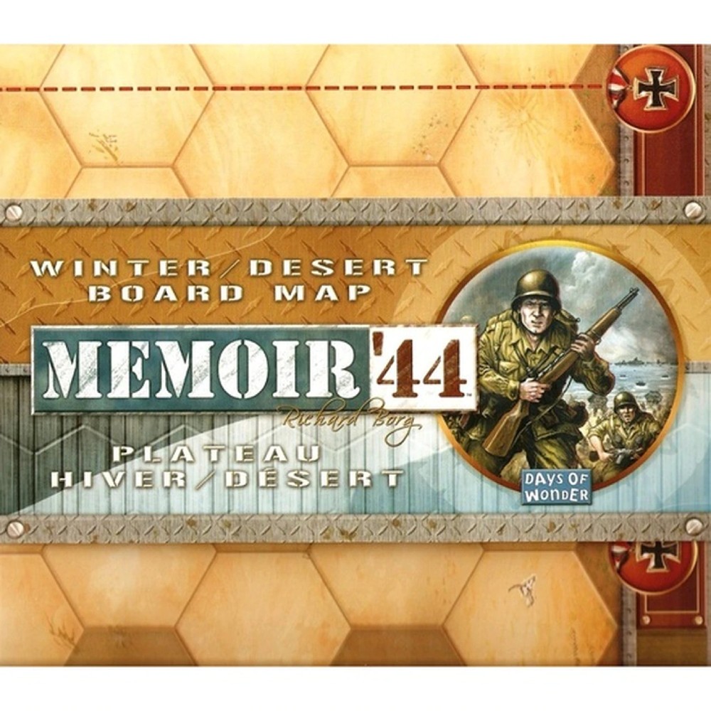 Memoir '44 Winter/Desert Board Map