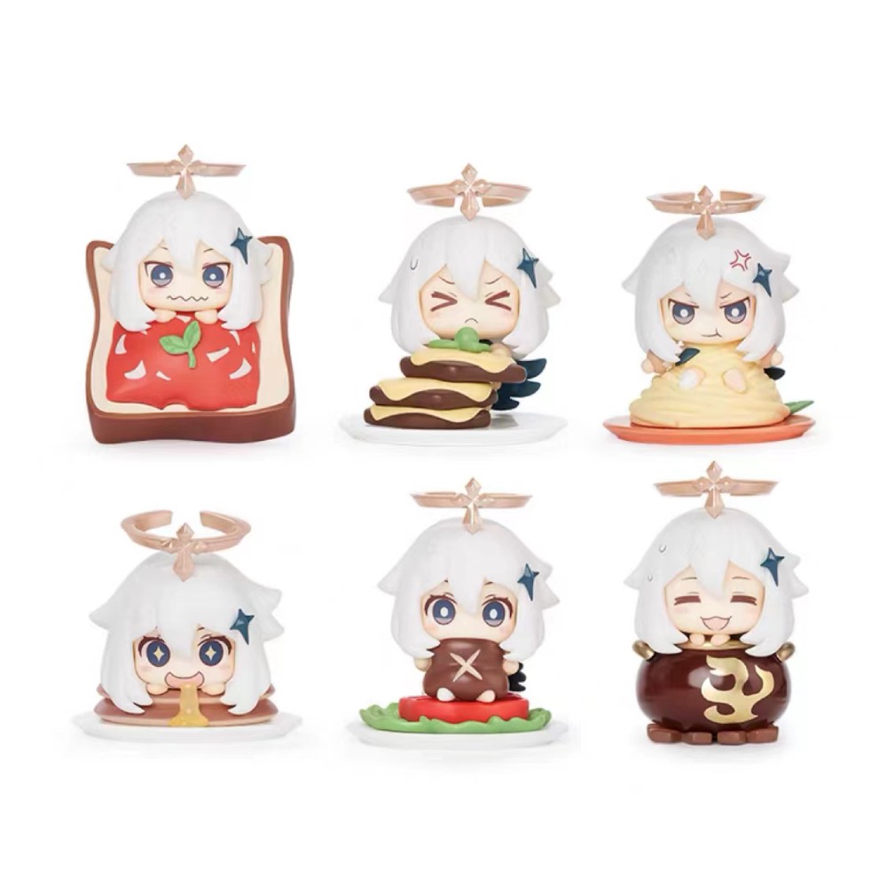 Mini Figurina Genshin Impact 6-Pack Paimon 6 cm