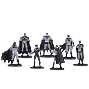 Mini Figurine Batman Black & White 7 bucati Set 1