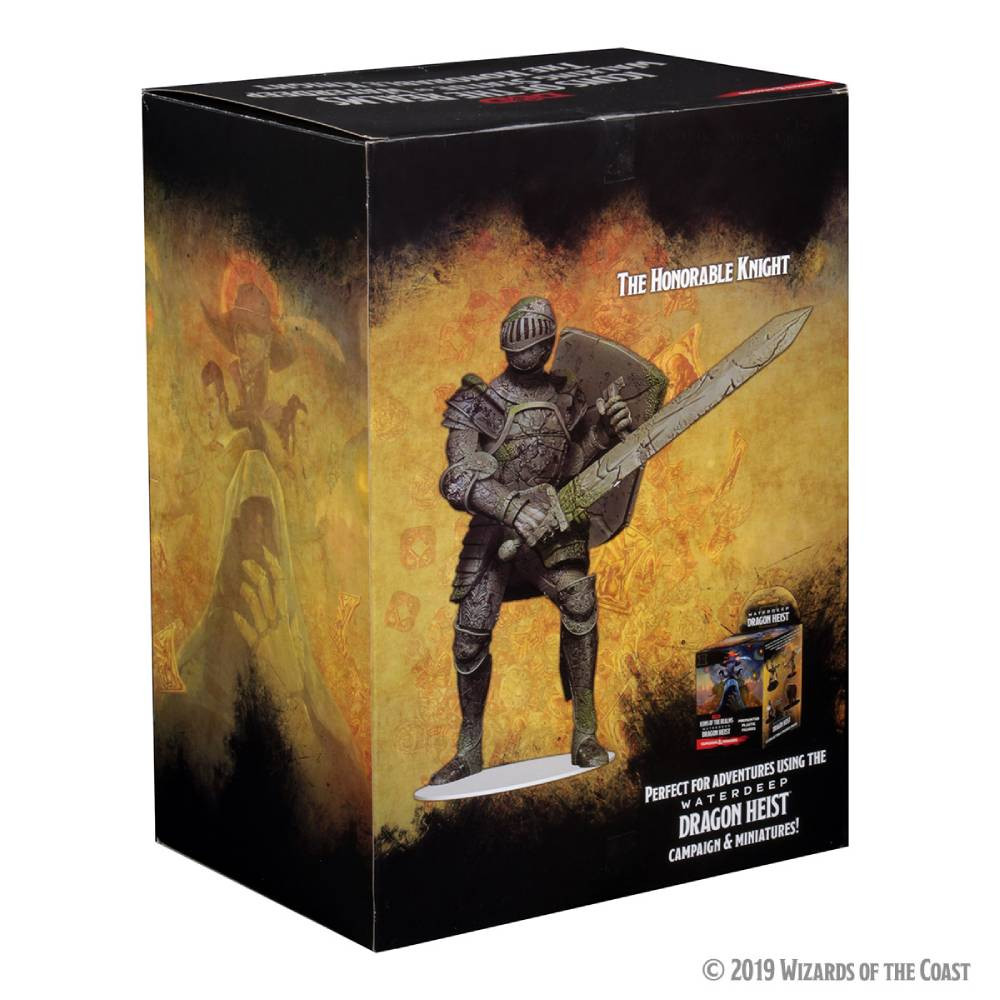 Miniatura Dungeons & Dragons Icons of the Realms Walking Statue of Waterdeep The Honorable Knight