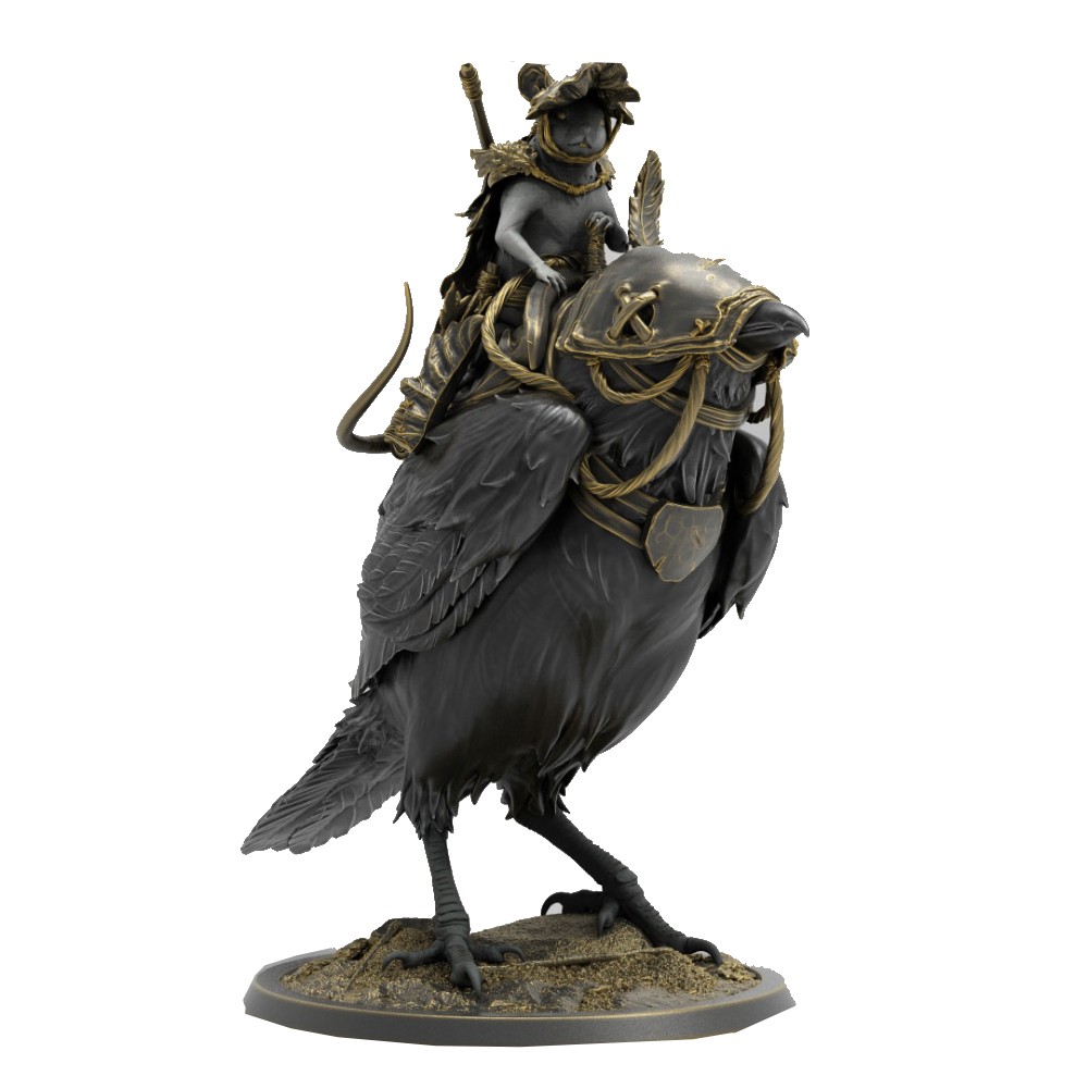 Miniatura Elemental Beacon - Mounted Magpie Standing