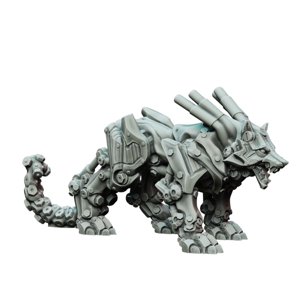 Miniatura Nepictata Artificer Wolf