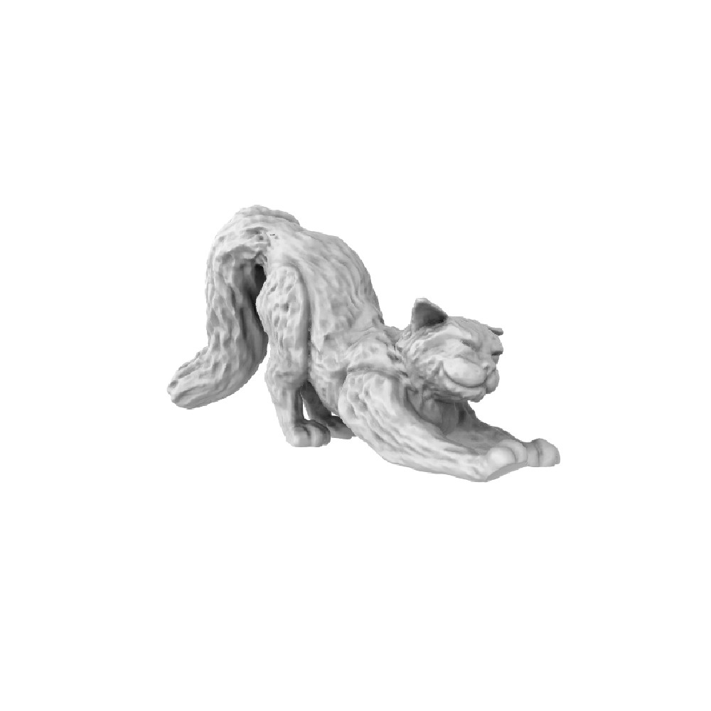 Miniatura Nepictata Cat Stretching